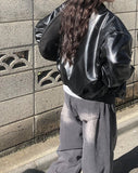 [Muffler set] Billy Boat Neck Off Loose Knit