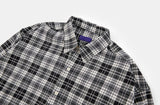 Daily heavy over glen check shirt