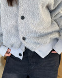 Liendi high-neck cardigan
