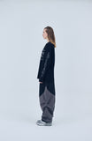 Round Cut Dart Nylon Pants