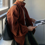 Fur ribbed zip-up