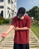 Paris stitch short sleeve tee