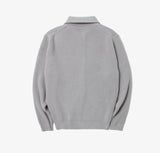 Lano Two Way Collar Zip-up Knit
