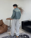 Piece Washed Crop Denim Jacket