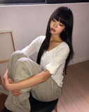Bezen Roll-up Three Quarter T-shirt