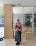 Nokt Pleated Long Skirt