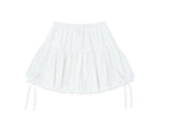 SHIRRING BALLOON SKIRT