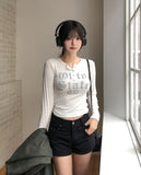 Forte Line Studded Cotton Shorts