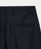 PIN STRIPE TWO TUCK PANTS