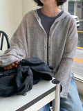 Albi Summer String Hood Cardigan