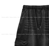 Treats Buckle Cargo Denim Pants