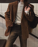 Winter Suede Over Blazer