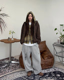 Camor Hood Check Banding Shirt