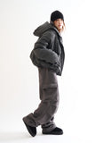 Closer thermal cargo string sweatpants