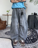 Beiner Wave Banded Denim Pants