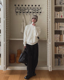 Boyles Wool St Wide Slacks