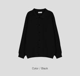 Lena double layered collar knit