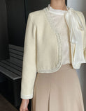 Wilett Sequins Bolero Crop Cardigan