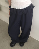 Paulan Frill Skirt Nylon Pants