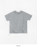 Tenro Shirring Nylon Hood Short Sleeve Tee