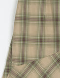 Sans check midi skirt