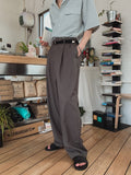 Paragon two tuck wide slacks