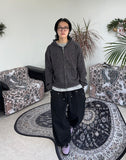 Bellos Camo Hood Zip-Up