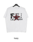 Laen Crack Star Short Sleeve Tee