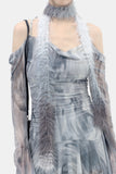 Marena mini knit muffler