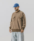 Two Pocket Fleece Sweat Shirt