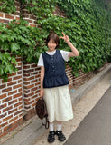 Dudupe Color Cotton Bermuda Pants