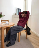 [MADE] N-T Stud Pocket Balloon Fit Washed Denim Long Pants