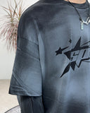 Tecker Dirty Washing Layered T-Shirt