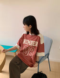 Petty Color Matching Over Short Sleeve Tee