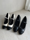 Fleur Color Sheme Strap Shoes
