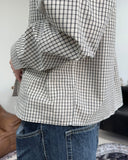 Tinead Crop Check Shirt