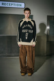 Racing Collar Pullover Knit