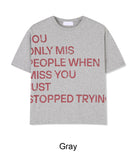 Pad Lettering Crop Short Sleeve Tee