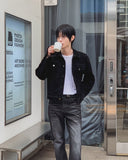 Io Velvet Denim Jacket