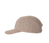 Ape Sun Embroidered Check Camp Cap