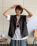 [unisex] Comchi Summer Nylon Hood Vest