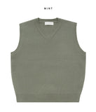 Bron V-neck Knit Vest