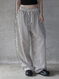 Summer Seersucker Striped Pants