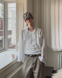 Mist Summer Tencel Shirt