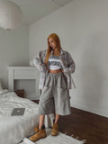 Dido Keyring Reverse Carpenter Bermuda Pants