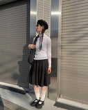 Riho inner brush basic turtleneck t-shirt