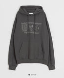 [unisex] Senga printing over hoodie