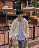 Roy Toggle Hooded Knit Cardigan