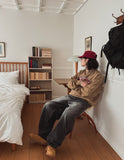 Lighton Brush Balloon Denim Pants