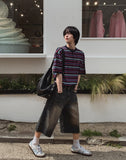 Wake Maxi Bermuda Denim Pants
